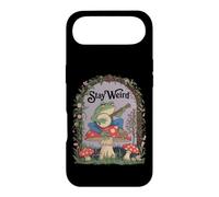 Carcasa para iPhone Air Stay Weird Frog Banjo Hongos Hongos Seta Salvaje Estética