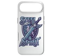 Carcasa para iPhone Air Steel and Spirit Griffin Shield Fantasía Espada Runas Magia