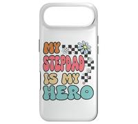 Carcasa para iPhone Air Stepdad Hero Cute Retro Floral Fathers Day Appreciation