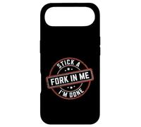 Carcasa para iPhone Air Stick A Fork In Me I'm Done Humor Sarcastic Saying |-