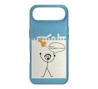 Carcasa para iPhone Air Stick Figure Under A Tack Funny Stick Hombre Oficina Regalo