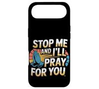 Carcasa para iPhone Air Stop Me and I'Ll Pray For You Mensaje de fe Fomentar -