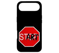 Carcasa para iPhone Air Stop Start Graffiti Design Statement Motivation Gym
