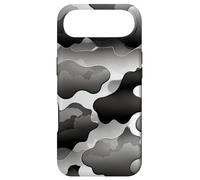 Carcasa para iPhone Air Storm Cloud Camo Monocromo Abstracto Estado de ánimo Diseño de Obra de Arte
