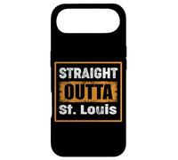 Carcasa para iPhone Air Straight Outta St. Louis Missouri USA Retro Humor Envejecido