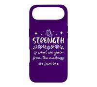 Carcasa para iPhone Air Strength is What We Gain from The Madness We Survive Women