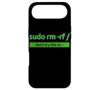 Carcasa para iPhone Air «Sudo RM -RF/» Programación de Ropa Estilo sudo con Humor y Orgullo Nerd