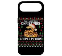 Carcasa para iPhone Air Suéter Feo de Navidad con Texto en inglés All I Want Carpet Python