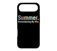 Carcasa para iPhone Air Summer Remembering My Why Funny Inspirational Quote Vacaciones