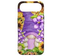 Carcasa para iPhone Air Sunflower Suicide Awareness GNOME with Purple Violet Flower