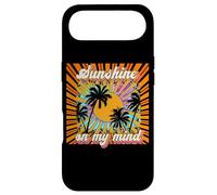 Carcasa para iPhone Air Sunshine On My Mind - Palmera de Verano Retro para Playa de los años 70