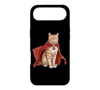 Carcasa para iPhone Air Superhéroe Gato Naranja Capa Roja Super Hero Gato Gatito Gatito