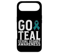 Carcasa para iPhone Air Support Sexual Assault Awareness Gifts Women Teal Ribbon