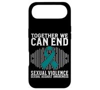 Carcasa para iPhone Air Support Sexual Assault Awareness Gifts Women Teal Ribbon