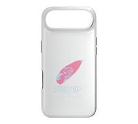 Carcasa para iPhone Air Surf's Up Mano Dibujado Rosa Surfboard Ocean