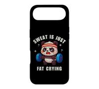 Carcasa para iPhone Air Sweat Is Just Fat Crying Panda Gym Workout