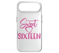 Carcasa para iPhone Air Sweet Sixteen para niñas, Color Rosa, 16 años, 16 cumpleaños
