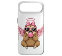 Carcasa para iPhone Air Sweet Valentine's Day Sloth Angel with Pink Wings