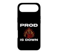 Carcasa para iPhone Air SysAdmin Prod Is Down Server On Fire Devops Tech Humor