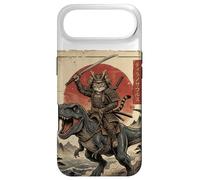 Carcasa para iPhone Air T-Rex Dinosaurio Gato Japonés Puesta de Sol Dino Japón