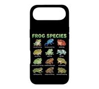 Carcasa para iPhone Air Tabla de Nombres de Especies de Ranas para niños Guía de Aprendizaje de Ranas Lindas
