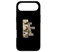Carcasa para iPhone Air Tabla de Wakeboard Lifestyle Life is Better on The Wake.