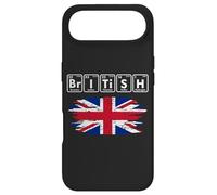 Carcasa para iPhone Air Tabla periódica de la Bandera de los Elementos de química británica