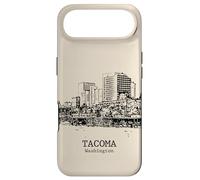 Carcasa para iPhone Air Tacoma Washington Vintage Horizonte Dibujo