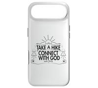 Carcasa para iPhone Air Take a Hike and Connect with God Spiritual Nature Print