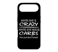 Carcasa para iPhone Air Tal Vez Ella está Loca Tal Vez Ella Necesita carbohidratos Divertido Keto