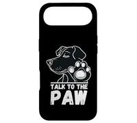 Carcasa para iPhone Air Talk to The Paw Dog Divertidos Refranes