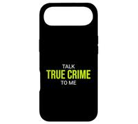 Carcasa para iPhone Air Talk True Crime To Me Funny Sillón Detective