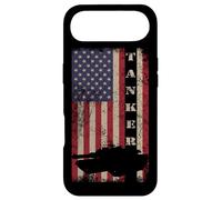 Carcasa para iPhone Air Tanker Abrams Tank Crew Veterano Bandera Americana