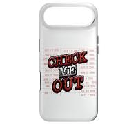 Carcasa para iPhone Air Tarjeta de Biblioteca Check Me out Librarian Book Lover Library Card Quote