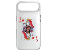 Carcasa para iPhone Air Tarjeta de Blackjack de Cartas de póquer de Queen of Diamonds