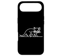 Carcasa para iPhone Air Tasmanian Devil Marsupial Line Art Mamífero Arte Zoólogo