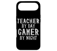 Carcasa para iPhone Air Teacher by Day Gamer by Night Funny School Gaming Teacher