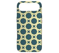 Carcasa para iPhone Air Teal Blue Yellow Cream Memphis Postmodern Pattern