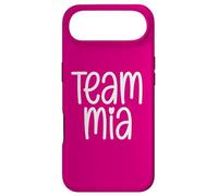 Carcasa para iPhone Air Team MIA Girls Nombre Deportes Hija Nieta Mamá