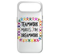 Carcasa para iPhone Air Teamwork Makes The Dreamwork Motivation Inspirational Quote