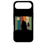 Carcasa para iPhone Air Tema Retro de Aventura de alpinista y pájaros