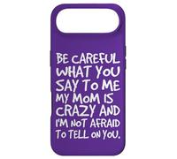 Carcasa para iPhone Air Ten Cuidado con lo Que me Dices, mi mamá, una Madre Loca y Divertida