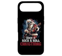 Carcasa para iPhone Air Ten un Amante de Rock & Roll Christmas Rock Santa Music