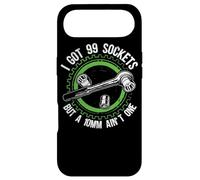 Carcasa para iPhone Air Tengo 99 enchufes Pero un Coche mecánico de 10 mm no es uno