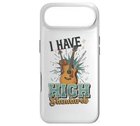 Carcasa para iPhone Air Tengo Altos estándares Divertido Agudos Instrumento músico Juego de Palabras