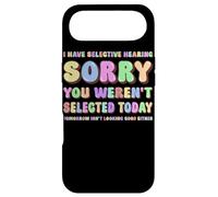 Carcasa para iPhone Air Tengo audiencia selectiva Lo Siento por no Haber Sido seleccionado Hoy