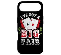 Carcasa para iPhone Air Tengo un Gran par de Jugadores de póquer Juego de Casino Party Joke