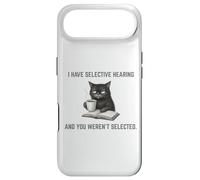Carcasa para iPhone Air Tengo una audición selectiva No fuiste seleccionado Funny Mad Cat