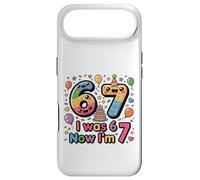 Carcasa para iPhone Air Tenía Seis años, Ahora Tengo Siete, Autismo, Pascua, 67, Meme, séptimo cumpleaños