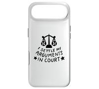 Carcasa para iPhone Air Tenis Divertido - Resolví mis argumentos en la Corte